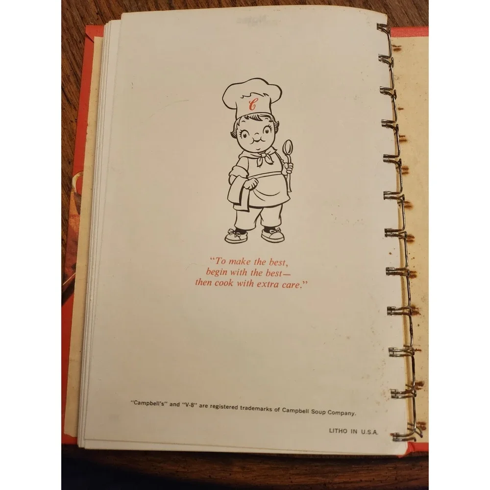 Campbell's‎ Cooking with Soup by Campbell Soup Company 1982 Hardcover